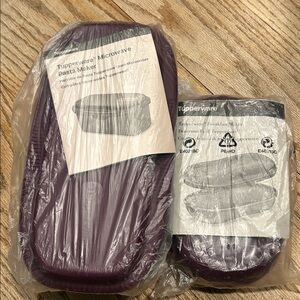 Tupperware Purple Microwave Pasta Set